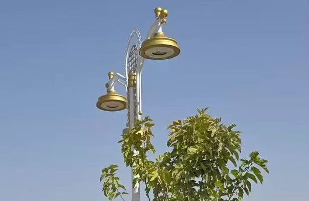 Dekorative Leucht stangen