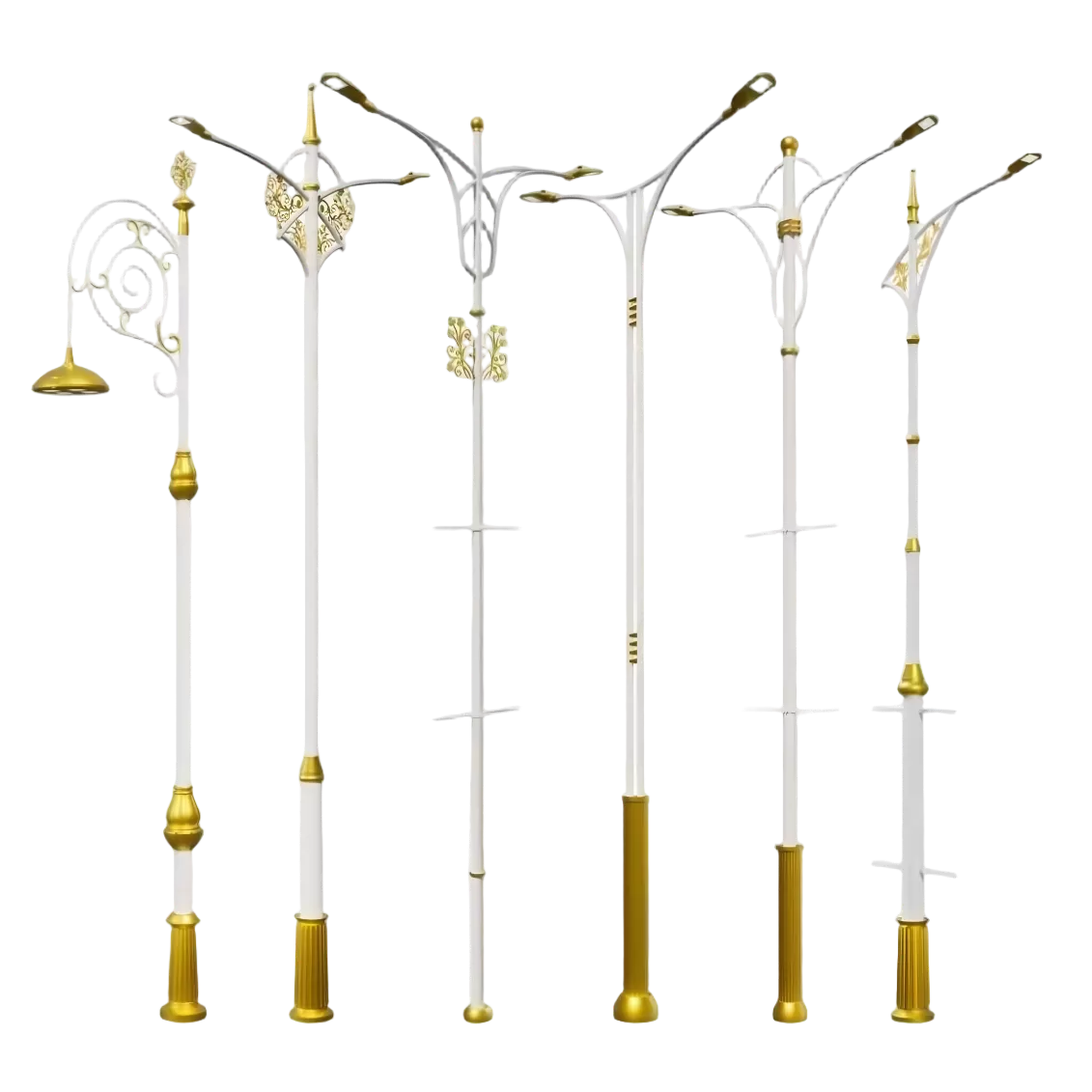 Dekorative Licht mast