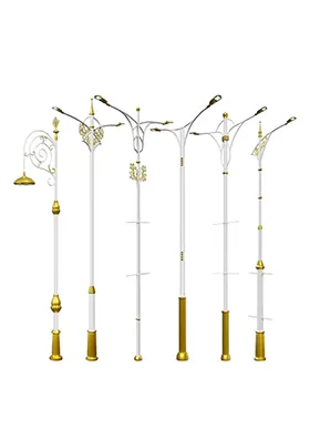 Dekorative Licht mast