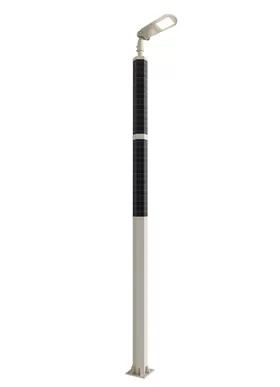 Sechseckiges Solar-Pole-Licht