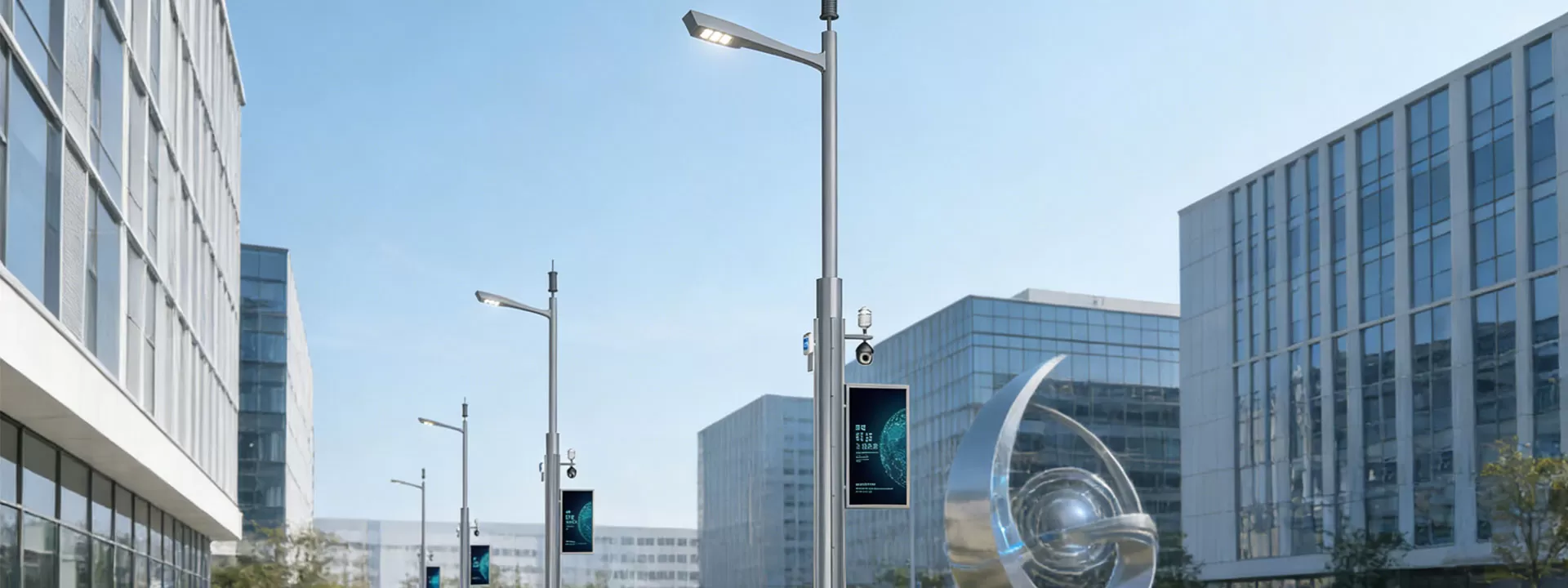 Wie man einen Smart Pole mit Ladestation pflegt?