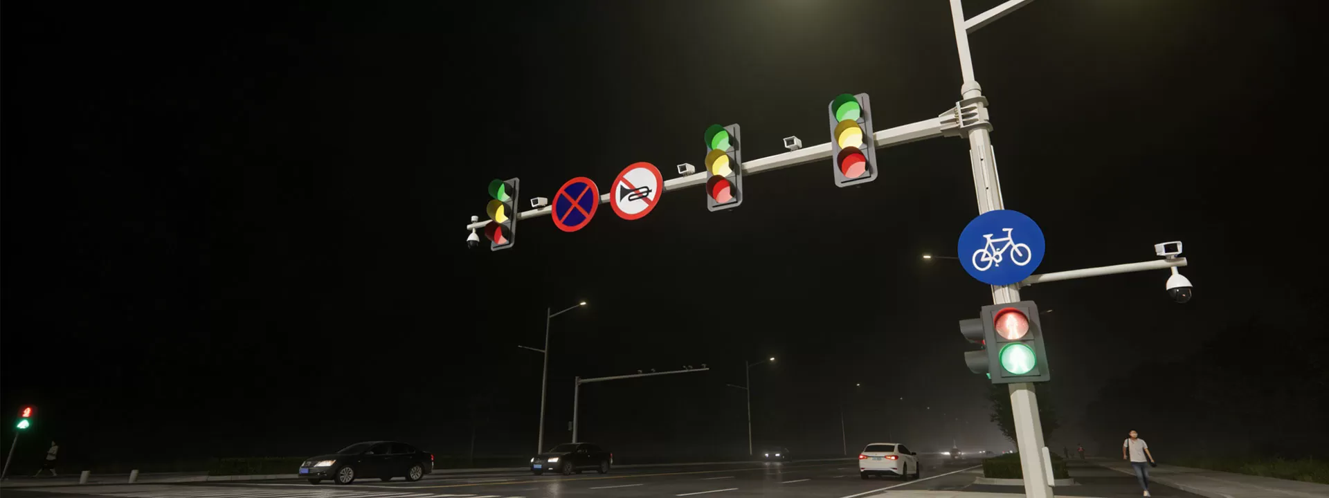 Wie man Straßen laternen mit Signal leuchten pflegt?