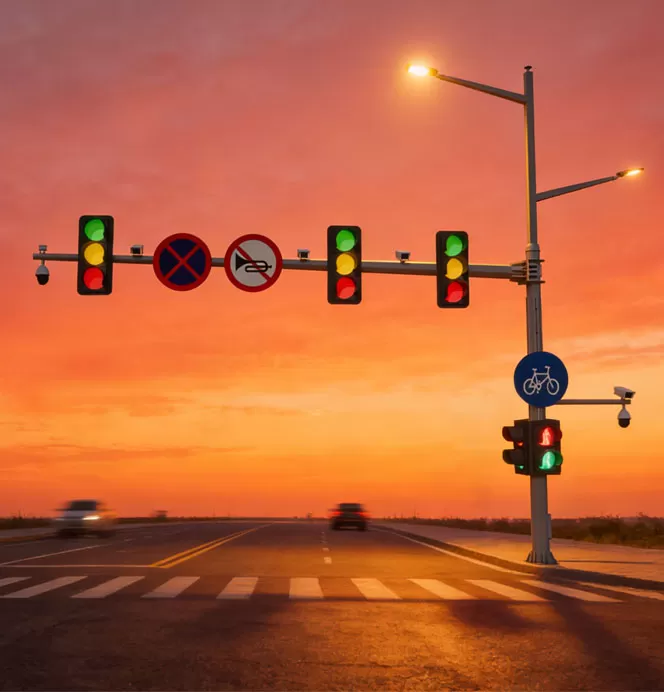 Integrierter Lichtmast VS Smart Light Pole