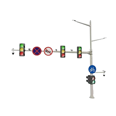 Integrierter Lichtmast