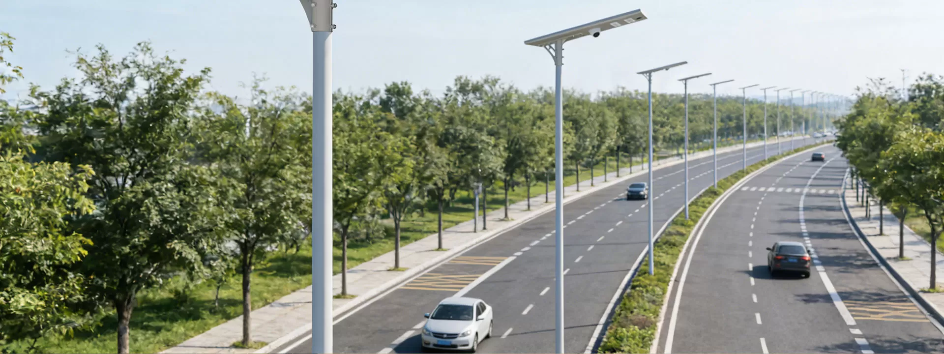 Produkt anwendung von All-in-One Solar Street Light mit CCTV