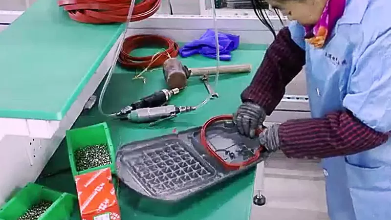 Produktion von Lampen
