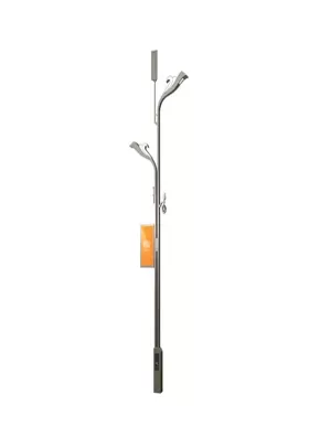 Smart Pole mit Umwelt überwachung