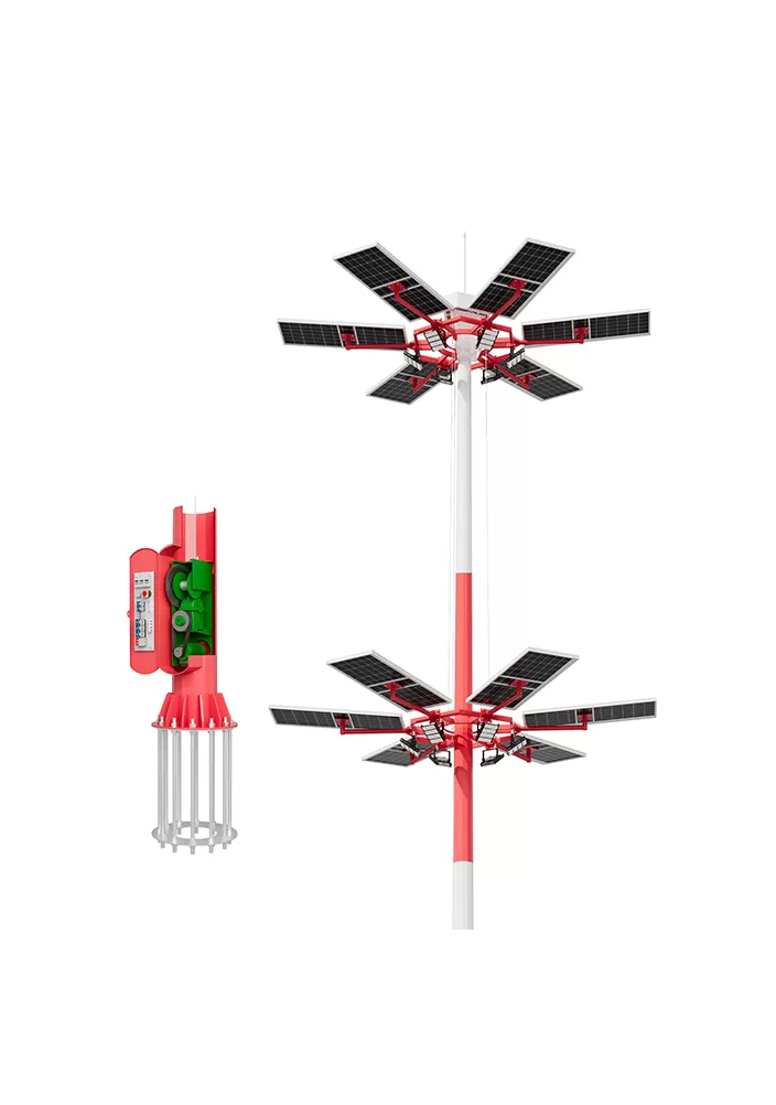 Solar hoher Mast Preis