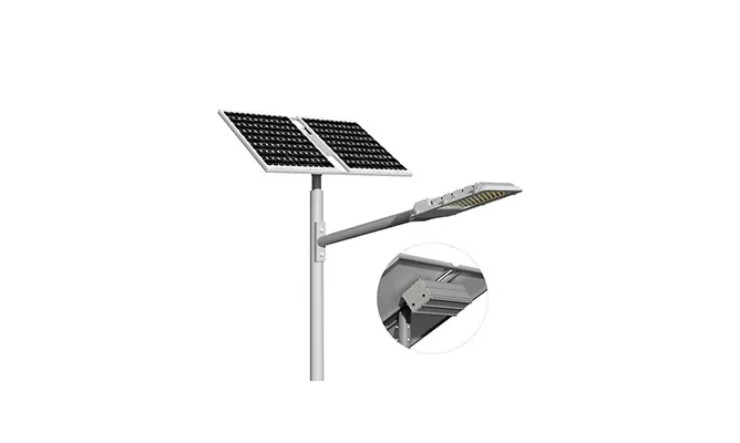 Split Solar Straßen laterne