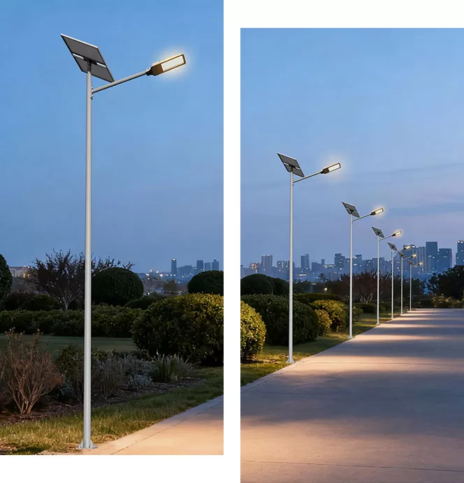 Solar Street Lights: Integriertes vs. Split Design