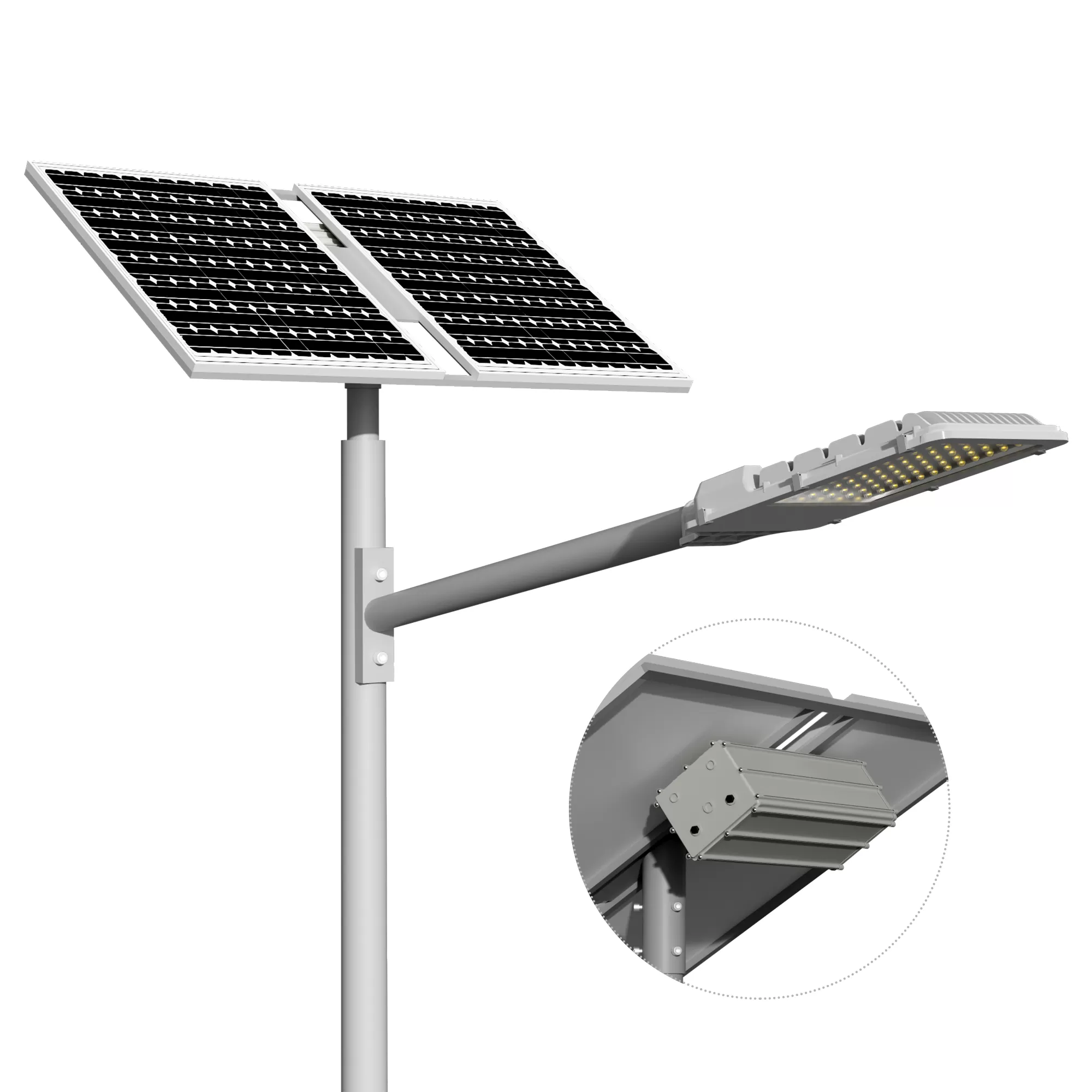 Split Solar Straßen laterne