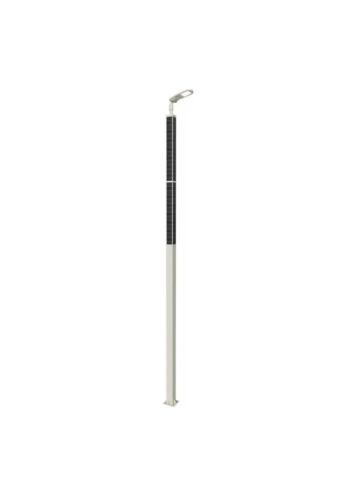 Quadratisches Solar-Pole-Licht