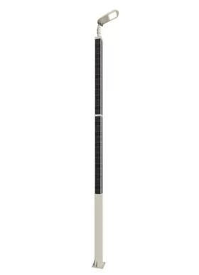 Quadratisches Solar-Pole-Licht