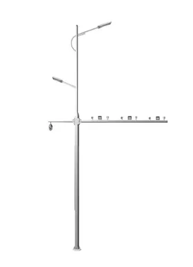Straßen laterne Pole mit CCTV
